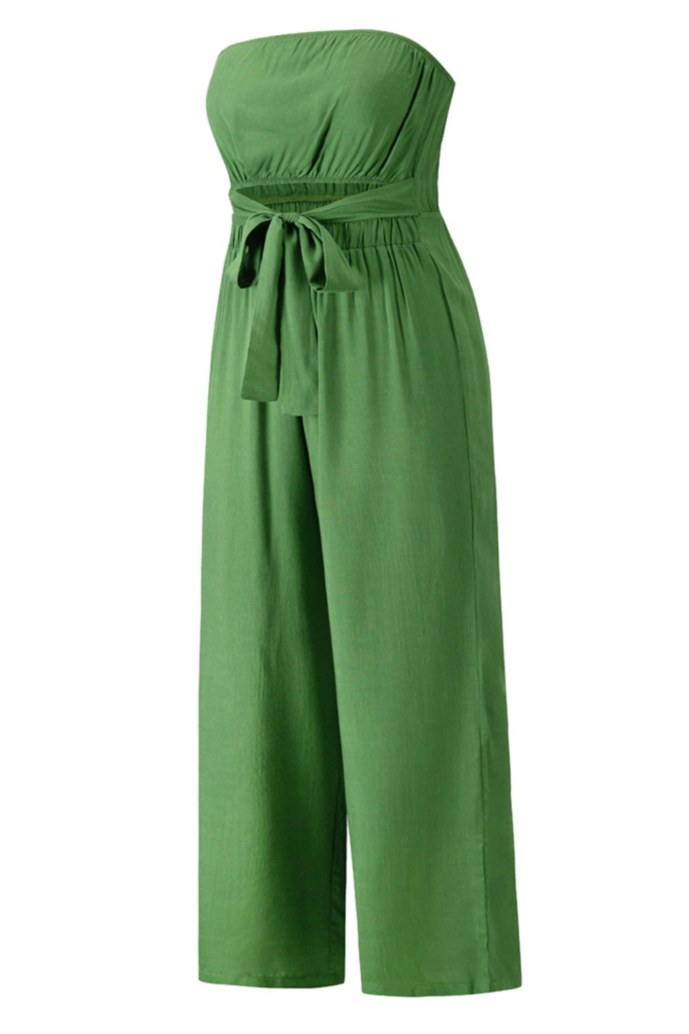 Tubetop Cutout Wide Leg Jumpsuit